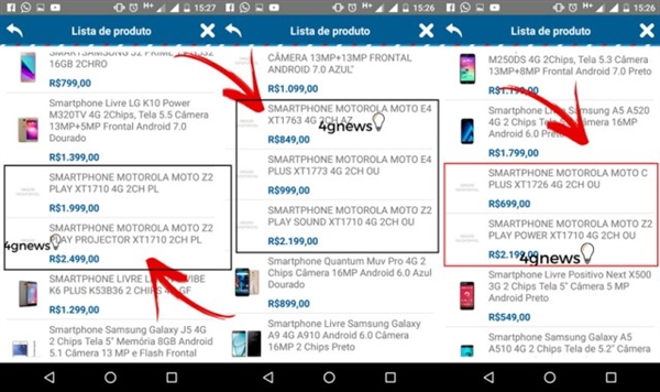 聯(lián)想模塊化手機(jī)Moto Z2 Plus售價(jià)流出 驍龍660價(jià)格4400元？-鋒巢網(wǎng)