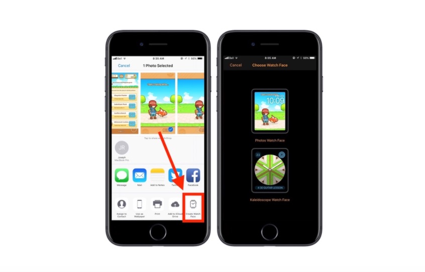 iOS 11新發(fā)現(xiàn)：用戶可隨意截圖自定義Apple Watch表盤桌面-鋒巢網(wǎng)
