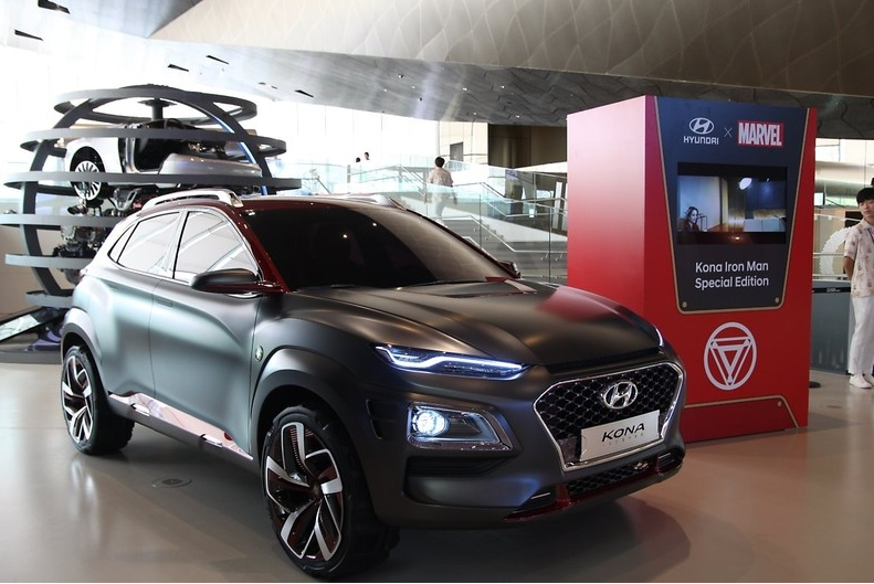 現(xiàn)代與漫威聯(lián)盟打造特別版車型：“鋼鐵俠”來了，你 能把持住嗎？-鋒巢網(wǎng)