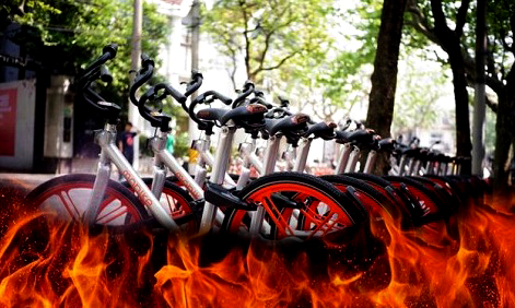 摩拜公關(guān)朋友圈回應(yīng)：單車自燃事件是惡意抹黑-鋒巢網(wǎng)