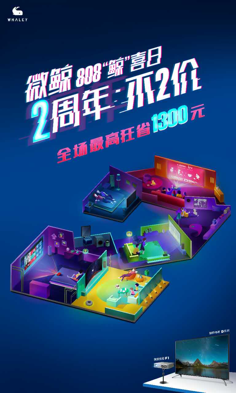 史上最時尚科技片 疑似微鯨2周年玩票大的？-鋒巢網(wǎng)