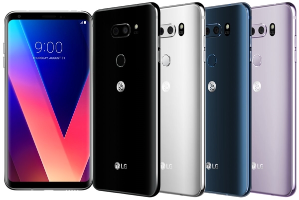LG V30正式發(fā)布：最大光圈+全面屏設計對壘三星Galaxy Note 8-鋒巢網