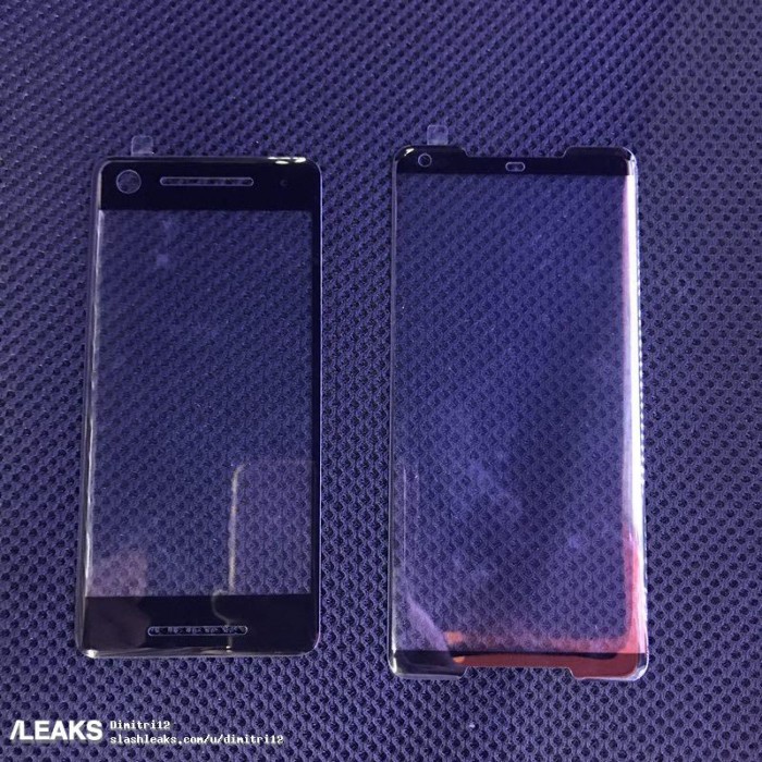 谷歌Pixel 2代系列正面玻璃諜照曝光 高屏占比機型也有“劉海兒”？-鋒巢網(wǎng)