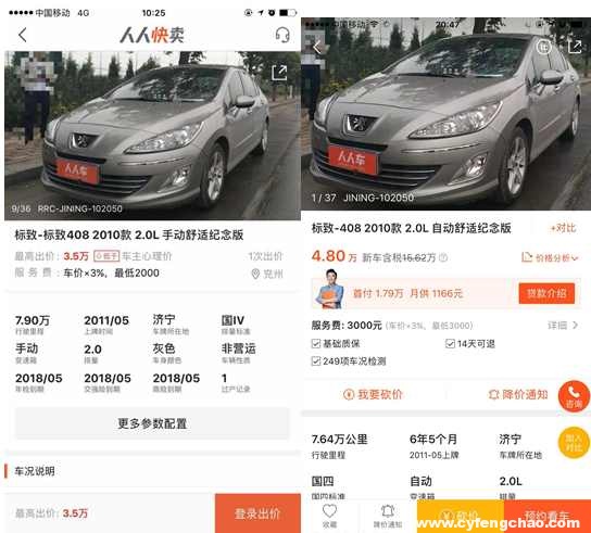 人人車業(yè)績增長背后 資本重壓下的拔苗助長-鋒巢網