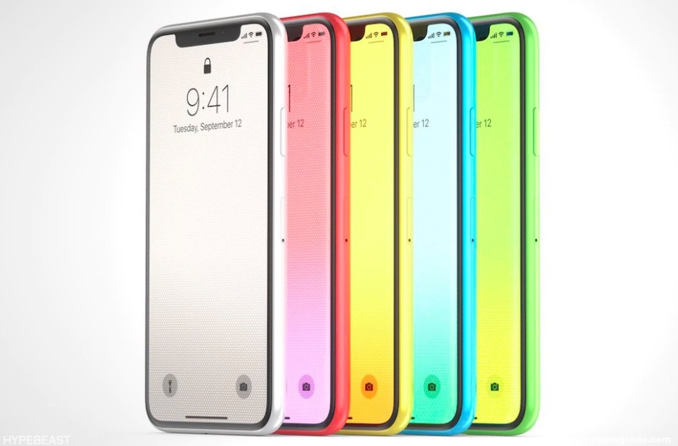 iPhone X 低階版 iPhone Xc渲染圖來(lái)了-鋒巢網(wǎng)