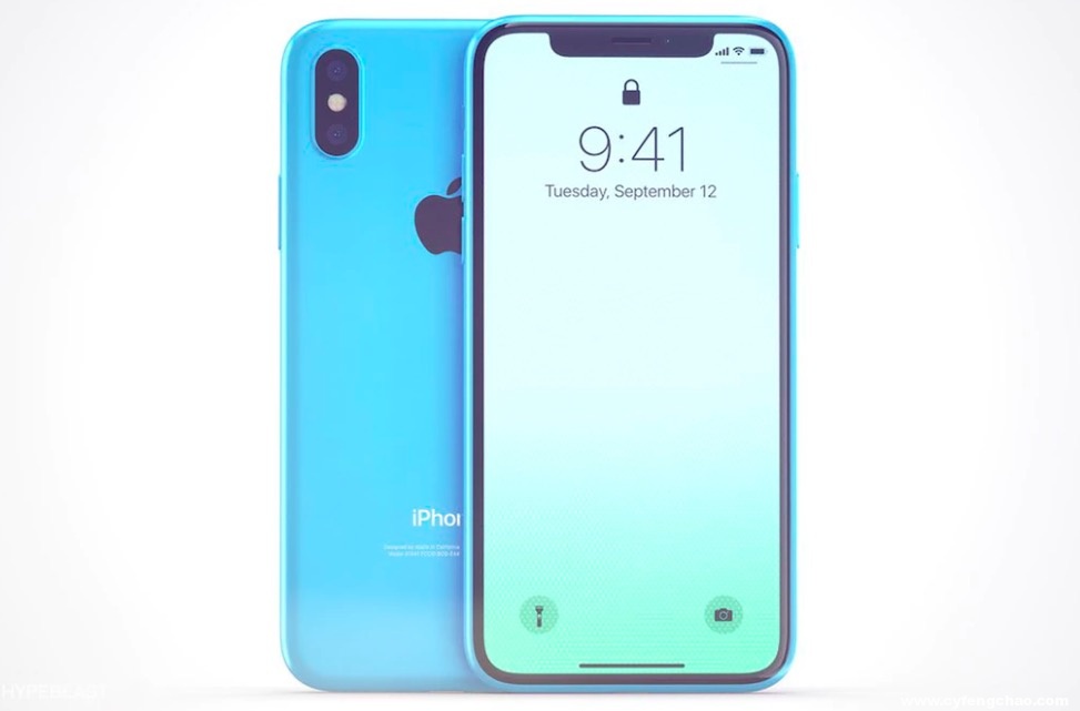 iPhone X 低階版 iPhone Xc渲染圖來(lái)了-鋒巢網(wǎng)