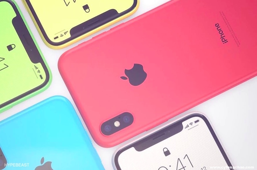 iPhone X 低階版 iPhone Xc渲染圖來(lái)了-鋒巢網(wǎng)