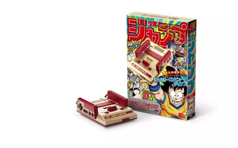 Nintendo 推《周刊少年ジャンプ》50 周年特別版迷你紅白機(jī)-鋒巢網(wǎng)