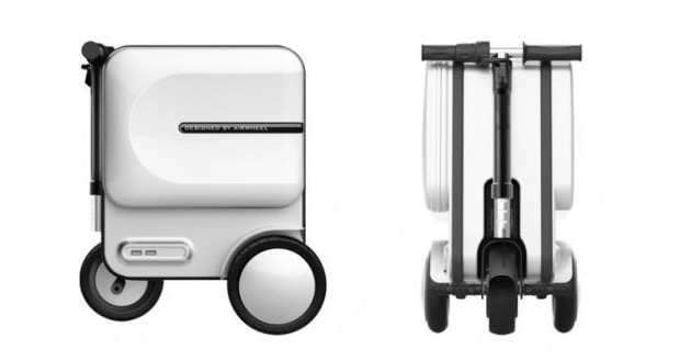 拉風(fēng)又科技，行李箱秒變坐騎-鋒巢網(wǎng)