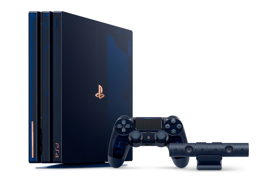 為慶祝售出5億臺PlayStation，索尼發(fā)售限量版PS4-鋒巢網(wǎng)