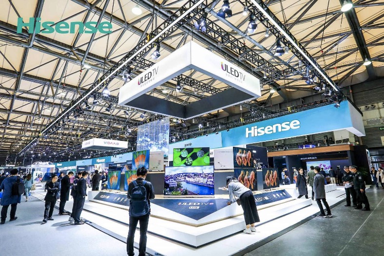 “信芯”掀起畫質(zhì)革命，海信春季新品亮相AWE-鋒巢網(wǎng)