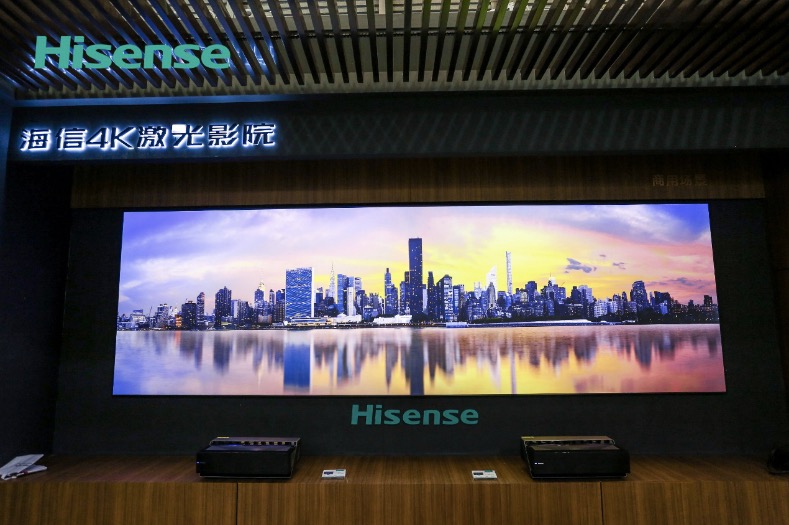 海信激光電視全陣容亮相AWE，觀眾驚呼過(guò)癮！-鋒巢網(wǎng)