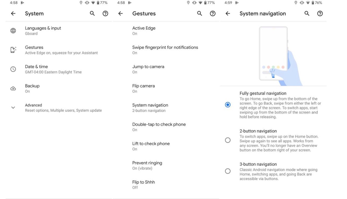 如何在Android Q測試版中啟用新的手勢-鋒巢網(wǎng)