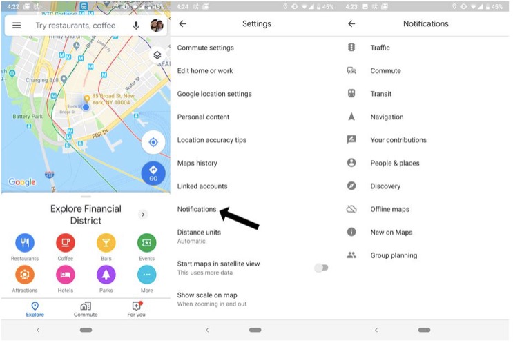 如何關閉谷歌地圖的許多通知-鋒巢網(wǎng)