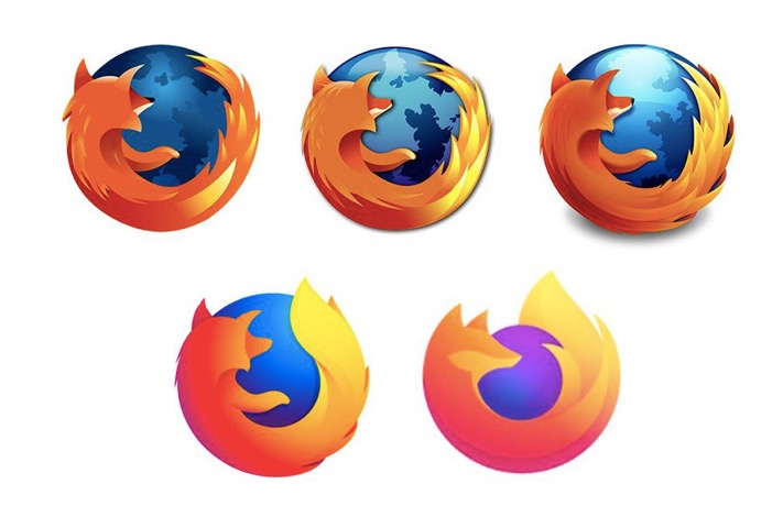 火狐的新logo有更多的火焰，更少的狐貍-鋒巢網(wǎng)