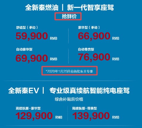 全新秦/秦EV上市，比亞迪“王朝家族”再添新成員-鋒巢網(wǎng)