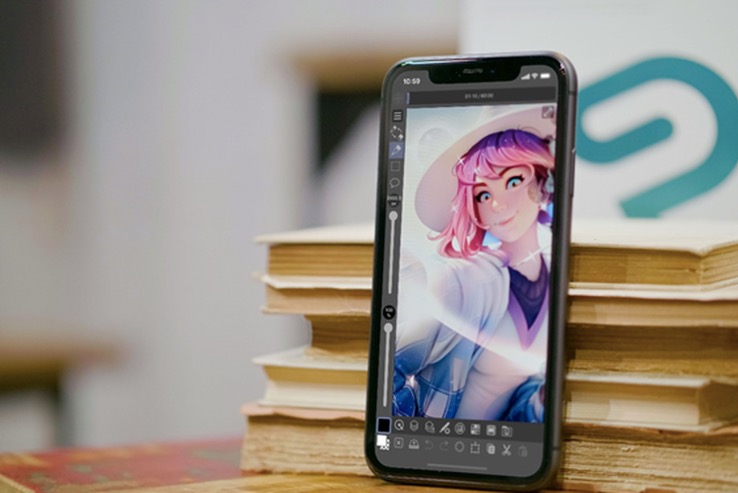 流行的漫畫藝術(shù)應(yīng)用Clip Studio Paint現(xiàn)在可以在iPhone上使用了-鋒巢網(wǎng)