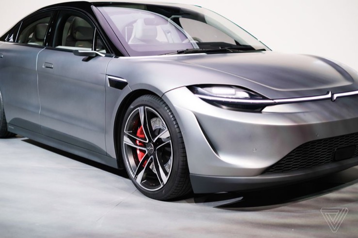 索尼推出了一款名為Vision-S的電動概念車-鋒巢網(wǎng)