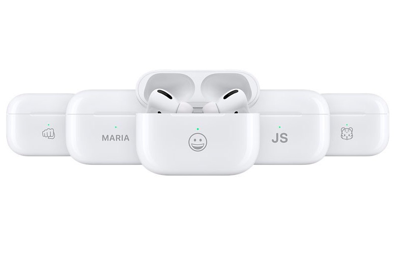 Apple 推出 AirPods 充電盒免費(fèi)雕刻 Emojis 圖樣服務(wù)-鋒巢網(wǎng)