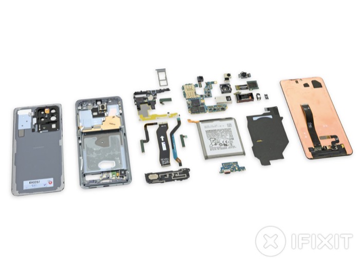 三星Galaxy S20 Ultra teardown展示了這款手機10800萬像素的傳感器-鋒巢網(wǎng)