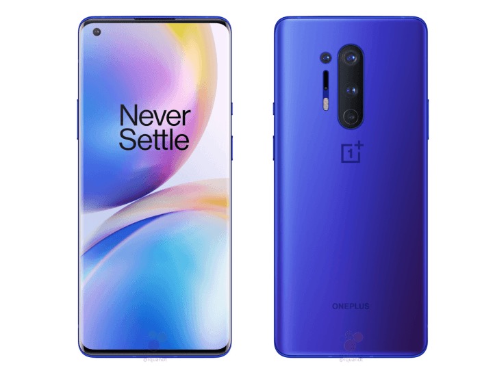 泄露OnePlus 8 Pro渲染揭示新的“深藍色”完成-鋒巢網(wǎng)