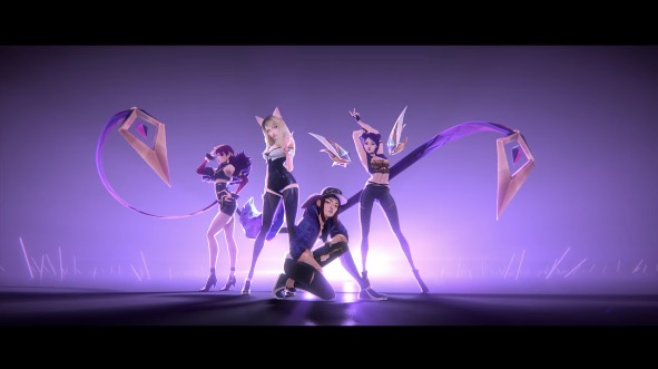 英雄聯(lián)盟的虛擬韓流組合K/DA攜新歌回歸-鋒巢網(wǎng)