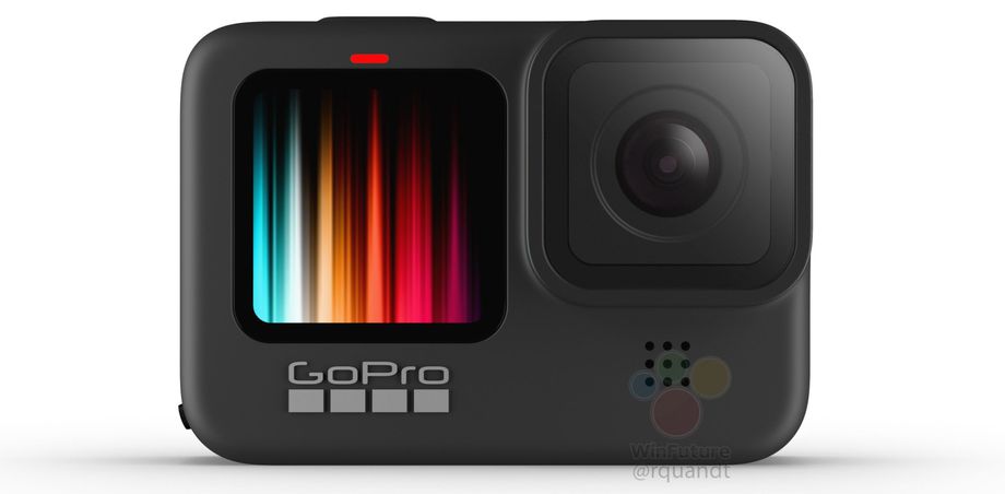 新GoPro Hero 9泄漏展示了一個(gè)全彩的前置顯示屏-鋒巢網(wǎng)