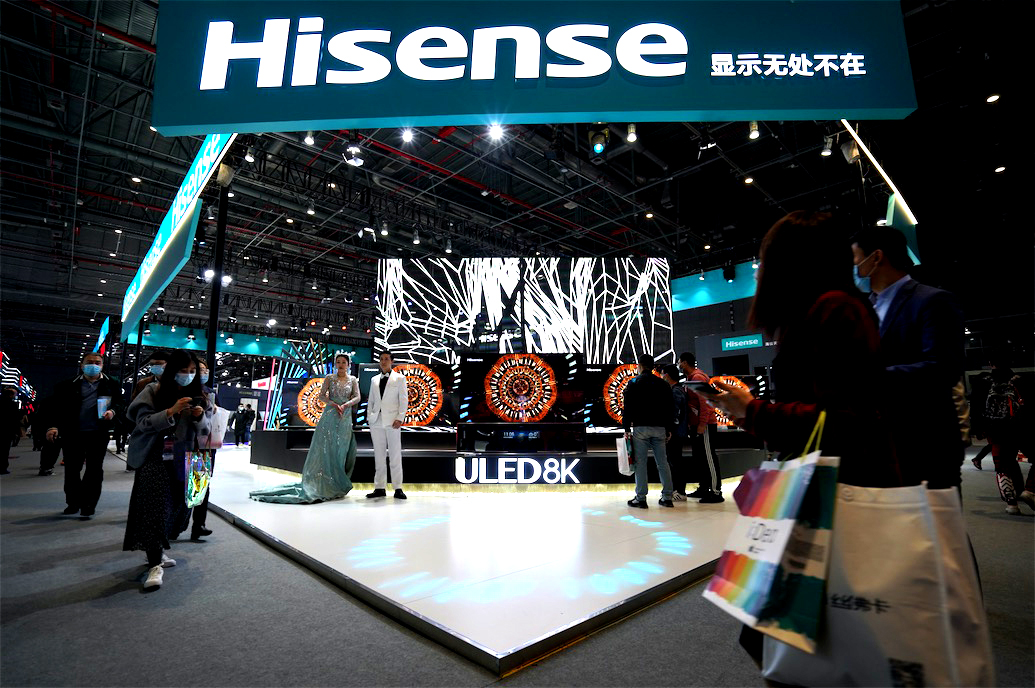 AWE2021：鋒巢網(wǎng)探館海信ULED，詮釋場(chǎng)景極致化-鋒巢網(wǎng)