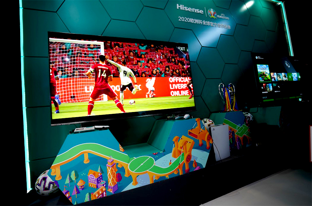 AWE2021：鋒巢網(wǎng)探館海信ULED，詮釋場(chǎng)景極致化-鋒巢網(wǎng)