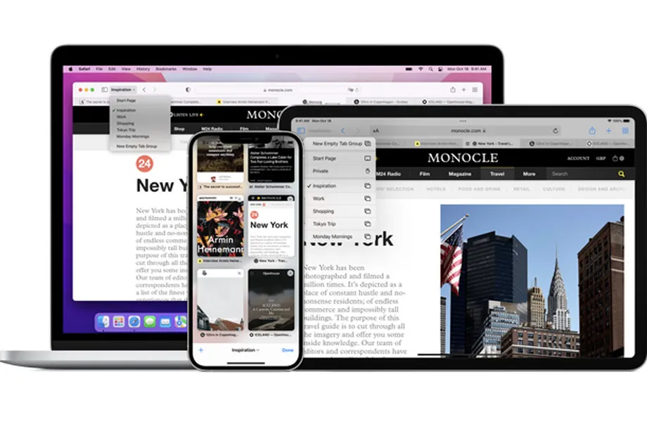 macOS Monterey將有舊的Safari標(biāo)簽設(shè)計-鋒巢網(wǎng)